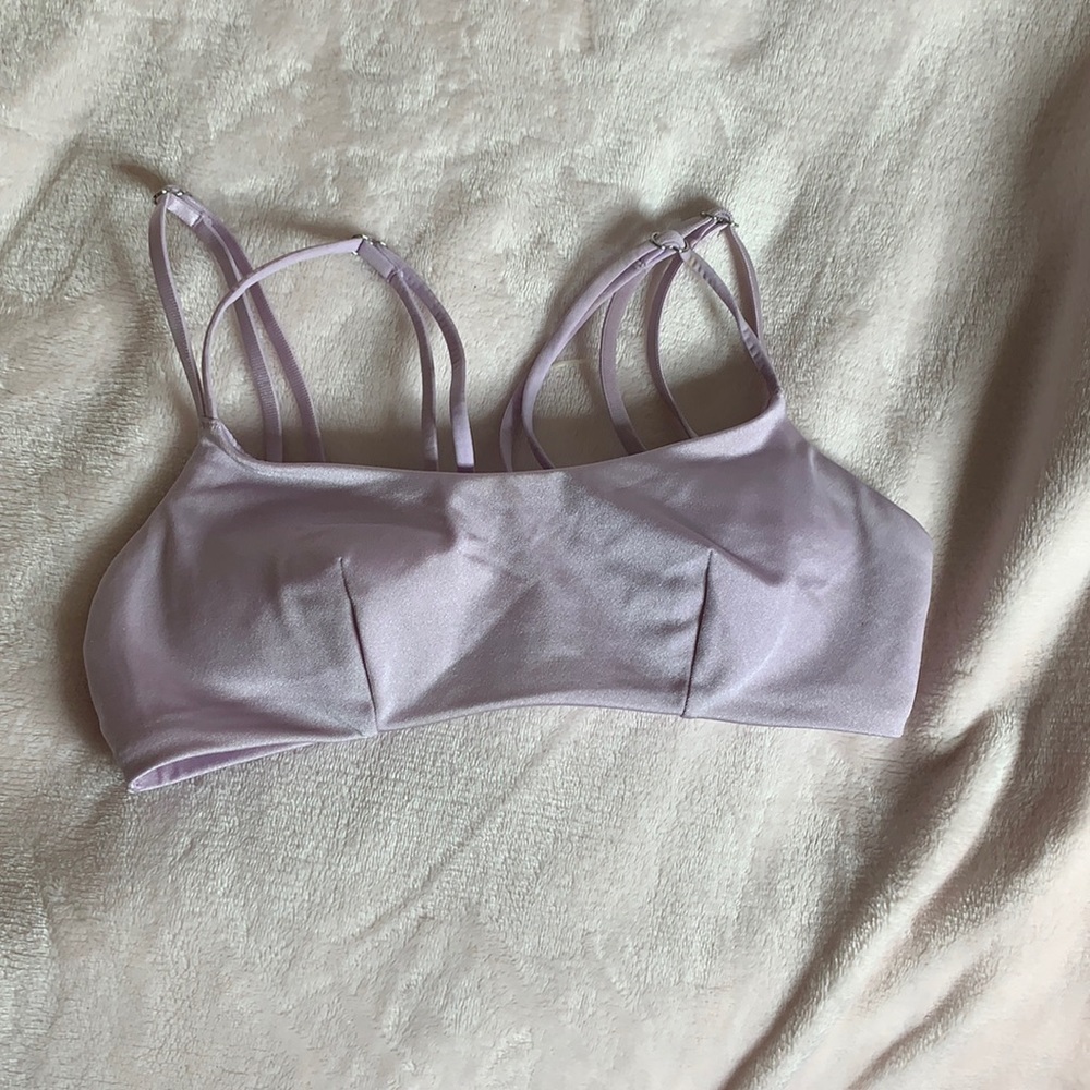 Light purple bathing suit top